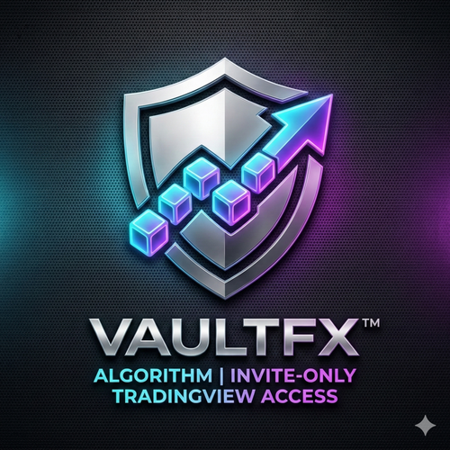VaultFX premium TradingView algorithmic trading indicator logo